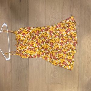 Floral Print Cami Mini Dress